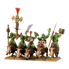 Warhammer: Savage Orc Boar Boyz